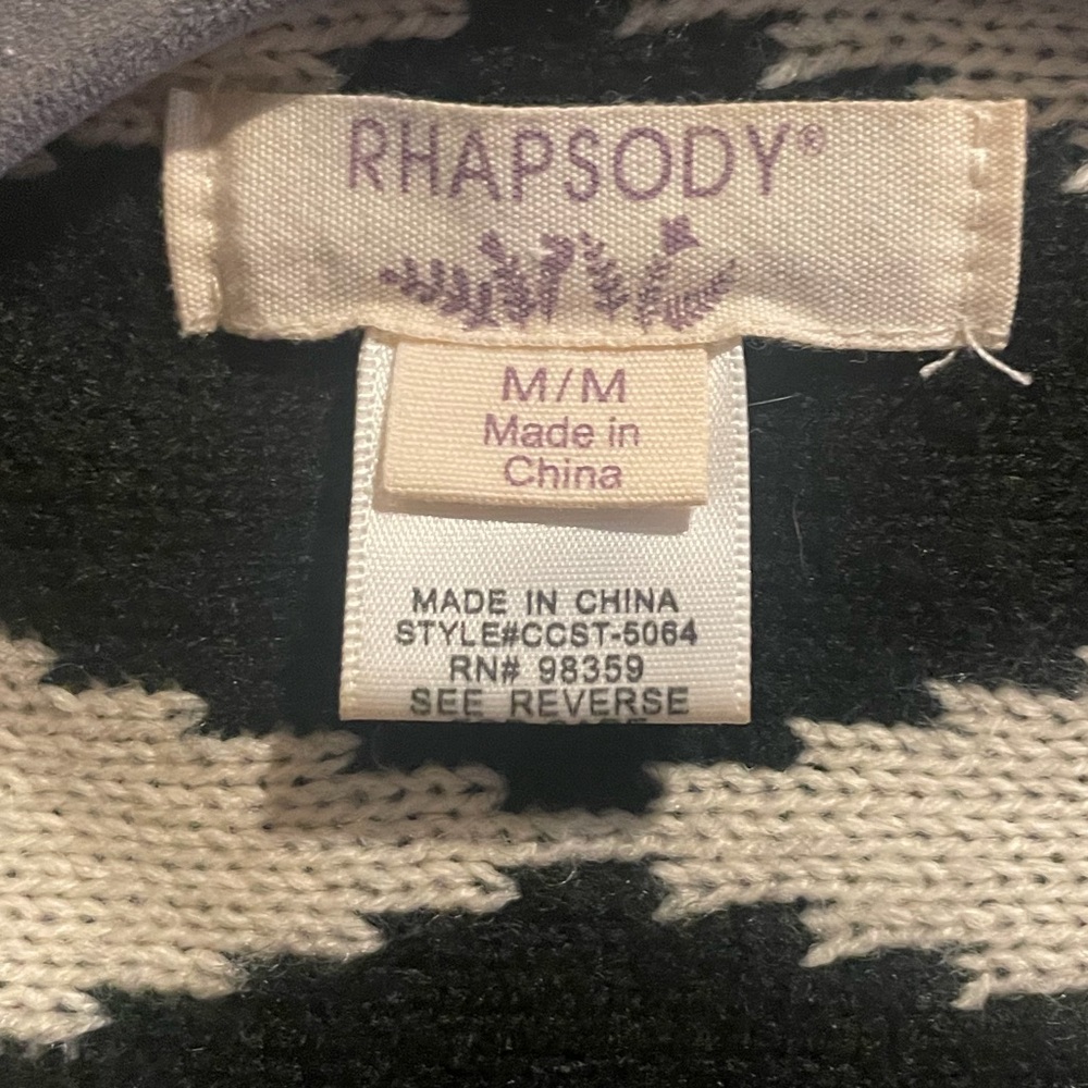 Rhapsody Aztec Knit Cardigan - Picture 2 of 11
